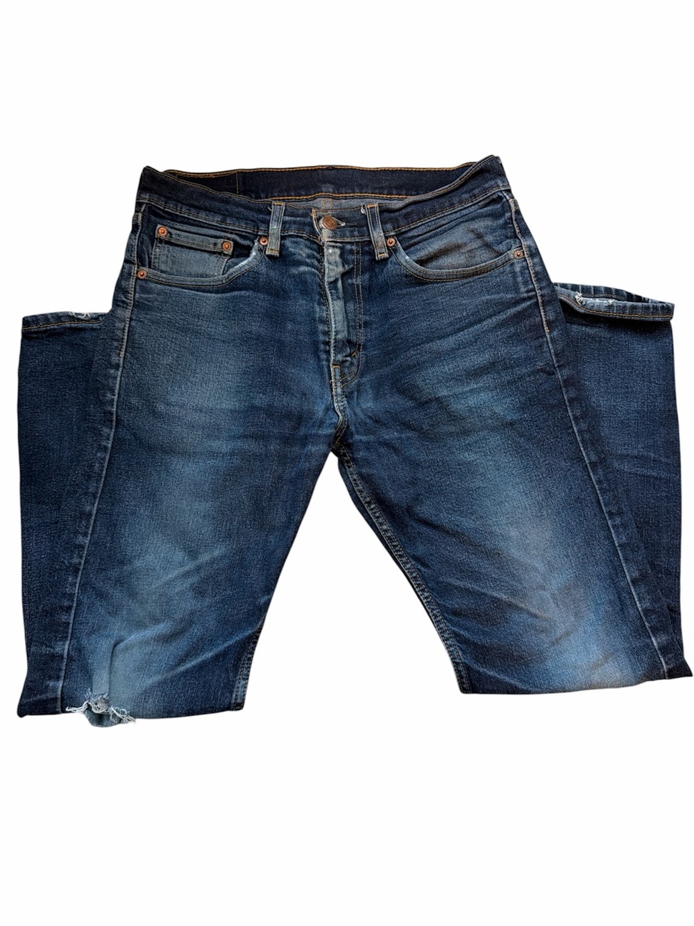 Levi's Dark Blue Slim Straight Jeans